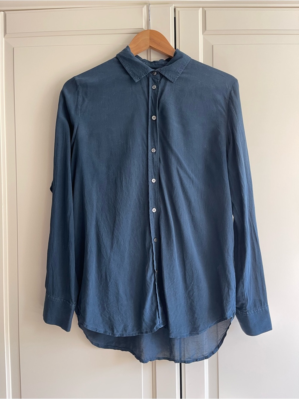 Everlane The Clean Silk, Relaxed Shirt